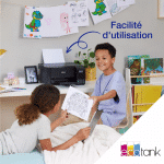 IMPRIMANTE MULTIFONCTION A4 EPSON ECOTANK ET-2861 avec 3 ans d'encre inclus (C11CJ67429) – Image 5