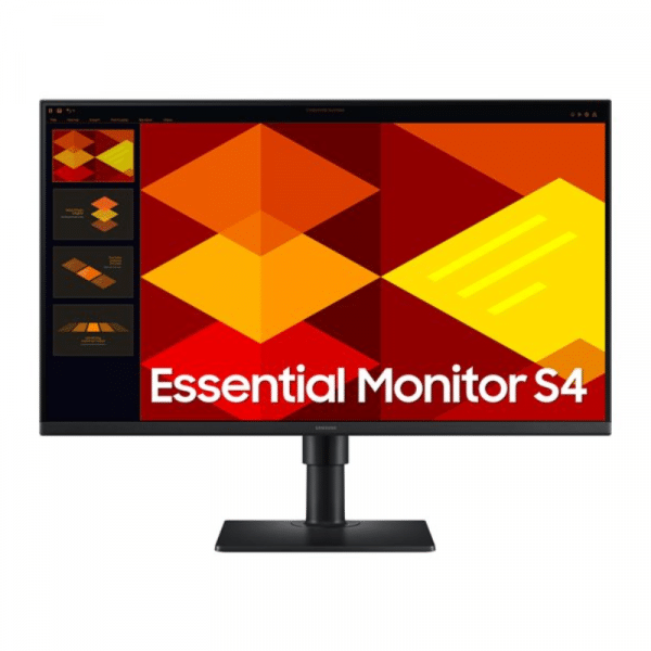 MONITEUR PC SAMSUNG 27" FHD 2xHDMI DP HAUT PARLEURS REGLABLE EN HAUTEUR GAR 3 ANS (LS27D406GAUXEN)