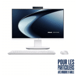 ASUS V400 V440VA DICWPC028W TOUT-EN-UN AIO 24" / INTEL CORE 5-210H, 8 coeurs / 8GO RAM / 512GO SSD / Win 11 Famille  / Gar 3 ans (90PT03XA-M0BRK0) – CLIQUEZ POUR VOIR LES DÉTAILS / APPELEZ POUR POSER VOS QUESTIONS