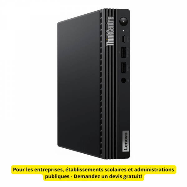 LENOVO THINKCENTER M70q G5 TINY / INTEL CORE i3-14100T / 8GO / 256GO SSD / Win 11 Pro / Gar 3 ans (12TD000KFR) - – POUR LES PROS / DEMANDEZ UN DEVIS GRATUIT