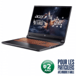 ACER NITRO V16 AI ANV16-42-R7B0 16" / AMD RYZEN AI 7-260, 8 coeurs / 32GO RAM / 1TO SSD / RTX 5070 8GO / Win 11 Famille / Gar 2 ans (NH.QYYEF.004) – CLIQUEZ POUR VOIR LES DÉTAILS / APPELEZ POUR POSER VOS QUESTIONS