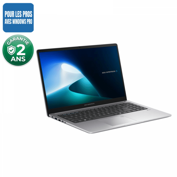 ASUS EXPERTBOOK P1 P1503CVA-S72481X 15.6" / INTEL CORE 5-210H / 16GO / 512GO SSD / Win 11 Pro / Gar 2 ans (90NX0881-M02UN0) – CLIQUEZ POUR VOIR LES DÉTAILS / DEMANDEZ UN DEVIS GRATUIT