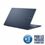 ASUS VIVOBOOK 15 X1504VA-DICBQ4231W 15,6" / INTEL CORE 7-150U, 10 coeurs / 16GO RAM / 512GO SSD / Win 11 Famille / Gar 3 ans (90NB13Y1-M01WK0) – CLIQUEZ POUR VOIR LES DÉTAILS / APPELEZ POUR POSER VOS QUESTIONS