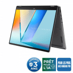 ASUS VIVOBOOK 16 FLIP TP3607AA-DISSI3X 16" OLED TACTILE / INTEL CORE ULTRA 7-355, 8 coeurs / 16GO / 512GO SSD / Win 11 Pro / Gar 3 ans (90NB17B1-M006A0) – CLIQUEZ POUR VOIR LES DÉTAILS / DEMANDEZ UN DEVIS GRATUIT