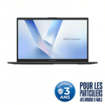 ASUS VIVOBOOK 15 E1504FA-DICBQ2931W 15.6" AMD RYZEN 5 40, 4 coeurs / 8GO RAM / 512GO SSD / Win 11 Famille / Gar 3 ans (90NB0ZR2-M04PL0) – CLIQUEZ POUR VOIR LES DÉTAILS / APPELEZ POUR POSER VOS QUESTIONS