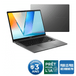 ASUS VIVOBOOK 14 M3407KA-PRO-OLED-SF8X 14" OLED / AMD RYZEN AI 5 330, 4 coeurs / 16GO RAM / 512GO SSD / Win 11 Pro / Gar 3 ans (90NB16P1-M004L0) – CLIQUEZ POUR VOIR LES DÉTAILS / DEMANDEZ UN DEVIS GRATUIT