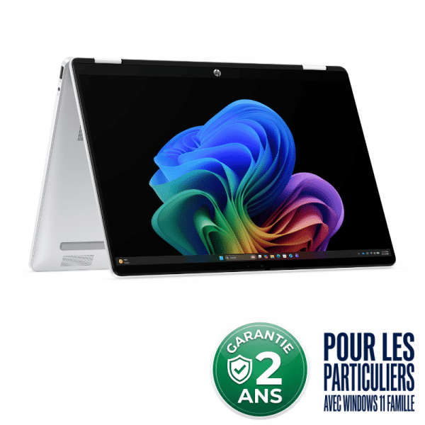 HP OMNIBOOK 5 Flip 14-km0003nf 14" TACTILE / INTEL CORE ULTRA 5-322 / 16GO / 512GO SSD / Win 11 Famille / Gar 2 ans (D5AY8EA) – CLIQUEZ POUR VOIR LES DÉTAILS / APPELEZ POUR POSER VOS QUESTIONS
