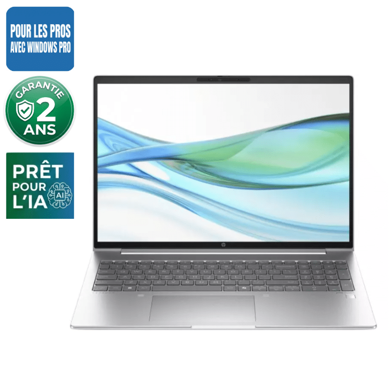 HP PROBOOK 460 G11 16″ / INTEL CORE ULTRA 5-125H, 14 coeurs / 8GO RAM / 256GO SSD / Win 11 Pro / Gar 2 ans (A38F8ET) – CLIQUEZ POUR VOIR LES DÉTAILS / DEMANDEZ UN DEVIS GRATUIT