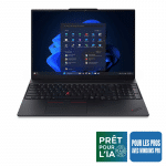 LENOVO THINKPAD E16 GEN 3 16" / INTEL CORE ULTRA 5-226V, 8 coeurs / 16GO RAM / 512GO SSD / Win 11 Pro / Gar 1 an (22AY001VFR) – CLIQUEZ POUR VOIR LES DÉTAILS / DEMANDEZ UN DEVIS GRATUIT