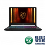 MSI KATANA 15 HX B14WGK-004FR 15.6" / INTEL CORE i7-14650HX, 16 coeurs / 16GO RAM / 512GO SSD / RTX 5070 8GO / Win 11 Famille / Gar 2 ans (9S7-1587C1-004) – CLIQUEZ POUR VOIR LES DÉTAILS / APPELEZ POUR POSER VOS QUESTIONS