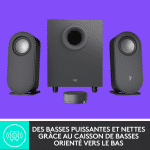 LOGITECH Z407 SYSTÈME DE HAUT PARLEUR POUR PC SANS FIL - 40W (980-001348) – Image 4