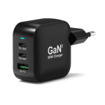 PORT CONNECT ADAPTATEUR SECTEUR GaN II, AVEC 2M CABLE, 2 X USB-C, USB TYPE A - 65 WATT (902065PEU) – Image 3
