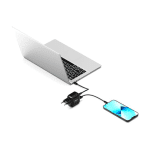 PORT CONNECT ADAPTATEUR SECTEUR GaN II, AVEC 2M CABLE, 2 X USB-C, USB TYPE A - 65 WATT (902065PEU) – Image 8