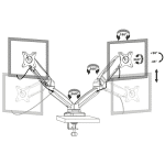 PORT CONNECT SUPPORT DOUBLE ECRAN (901105) – Image 7