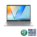 ASUS VIVOBOOK 14 X1404VA-EB2259W 14" / INTEL CORE i3-1315U, 6 coeurs / 8GO RAM / 512GO SSD / Win 11 Famille / Gar 2 ans (90NB13U2-M01CD0) – CLIQUEZ POUR VOIR LES DÉTAILS / APPELEZ POUR POSER VOS QUESTIONS