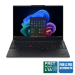 LENOVO THINKPAD E16 GEN 4 COPILOT 16" IPS / INTEL CORE ULTRA 5-325, 8 coeurs / 16GO RAM / 512GO SSD / Win 11 Pro / Gar 1 an (21YC0009FR) – CLIQUEZ POUR VOIR LES DÉTAILS / DEMANDEZ UN DEVIS GRATUIT